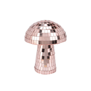 Champignon disco décoratif de Noël