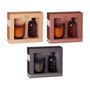 Diffuseur + Bougie parfumée pot en verre