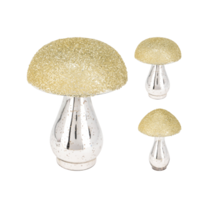 Figurine Déco Champignon doré