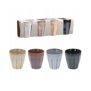 Set de 4 Tasses en porcelaine