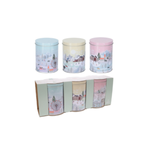 Ensemble de 3 boîtes de rangement Noël