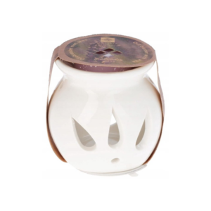 Brûleur en céramique avec bougie parfumée