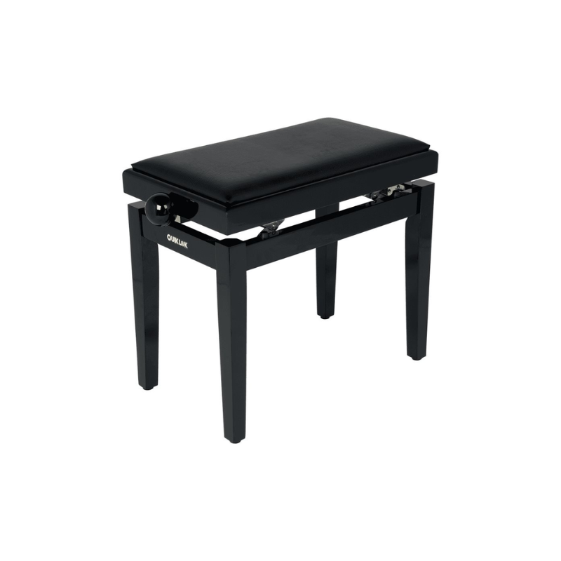 Banquette de piano PB100BKS - Noir Mat
