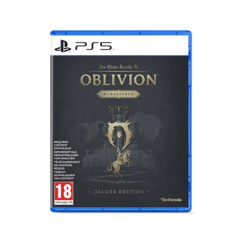Jeu The Elder Scrolls IV: Oblivion Remastered - Deluxe Edition pour PS5