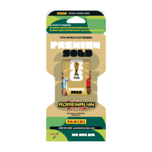 Cartes à collectionner Adrenalyn Blister Premium Or - Coupe du Monde de la Fifa 2026