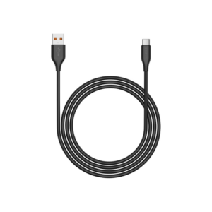 Câble de Charge Rapide 3A USB-A vers USB-C 1 m - Noir
