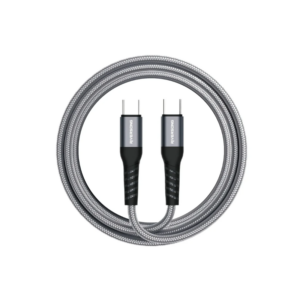 Câble de Charge Rapide 100W 5A PD USB-C vers USB-C 1,2m - Gris
