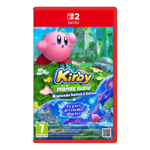 Jeu Kirby et le monde oublié + Le pays des étoiles filantes pour Nintendo Switch 2