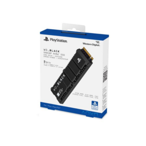 Disque SSD Interne WD_BLACK SN850P avec dissipateur pour PS5 2 To - Noir