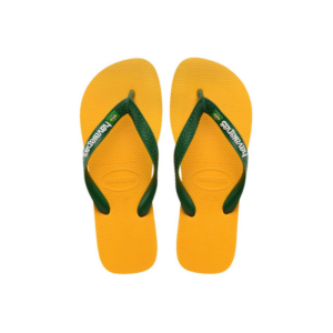 Tongs Brasil Logo Pop Taille 41/42 - Yellow