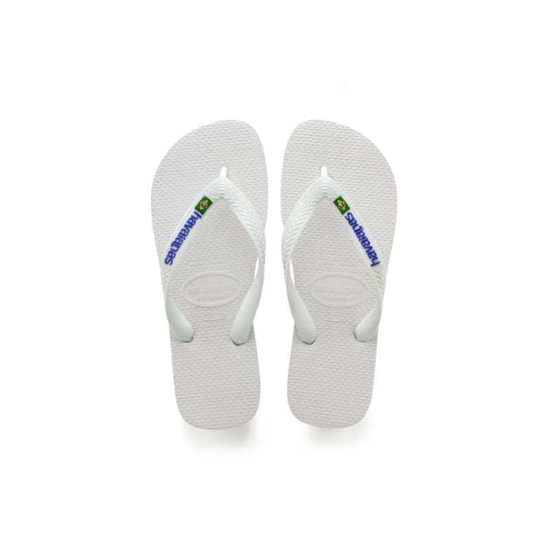 Tongs Brasil Logo Taille 45/46 - White