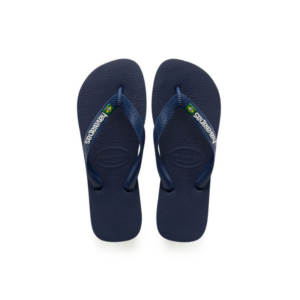Tongs Brasil Logo Taille 45/46 - Navy Blue