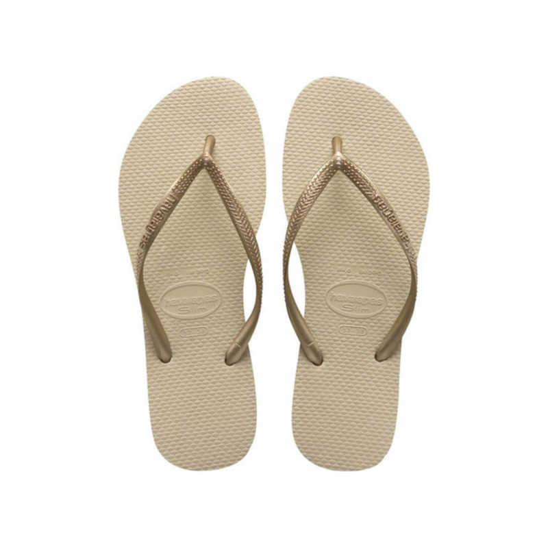 Tongs Slim Sand Taille 35/36 - Grey/Light Golden