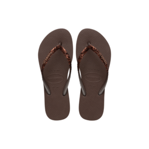 Tongs Slim Glitter ll Taille 41/42 - Dark Brown