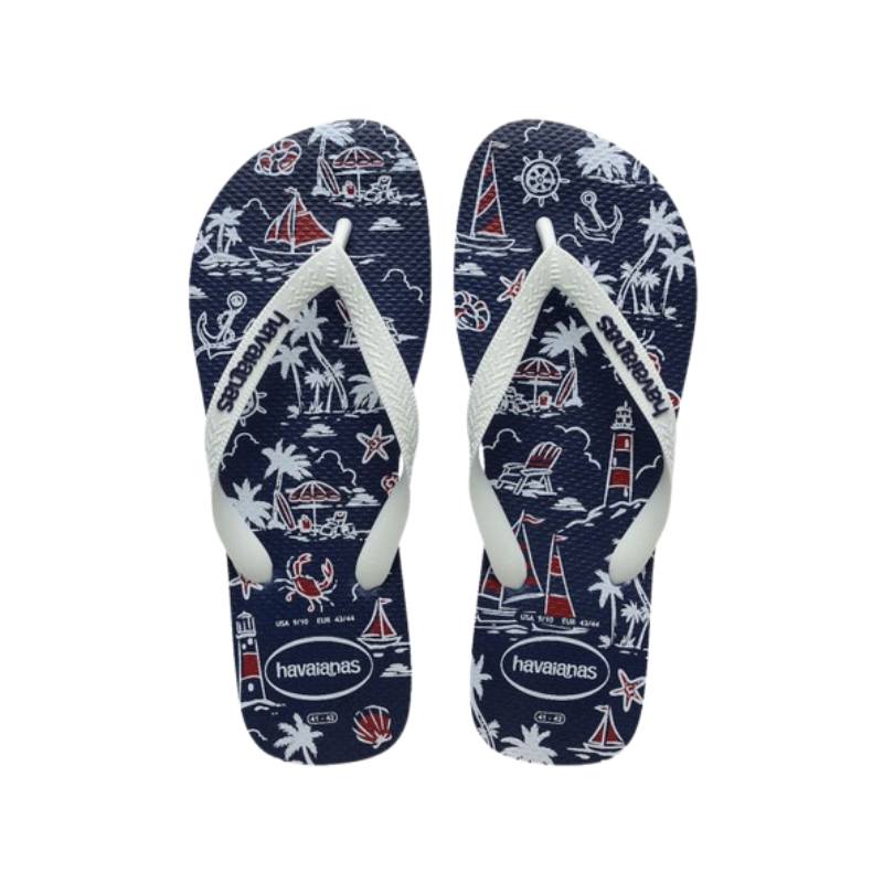 Tongs Top Nautical Taille 39/40 - Navy/White