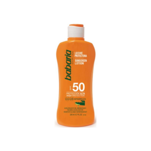 Crème solaire à l'aloe vera SPF50 200ml