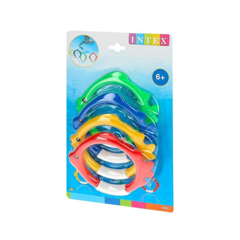 Jeu de Plongée 4 Anneaux Poisson