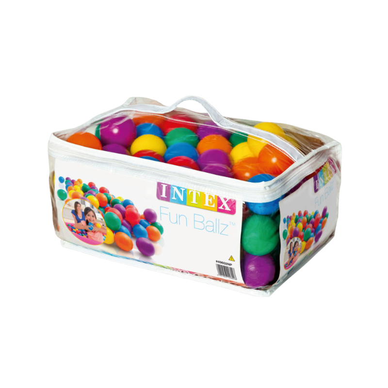 Sac de 100 balles multicolores