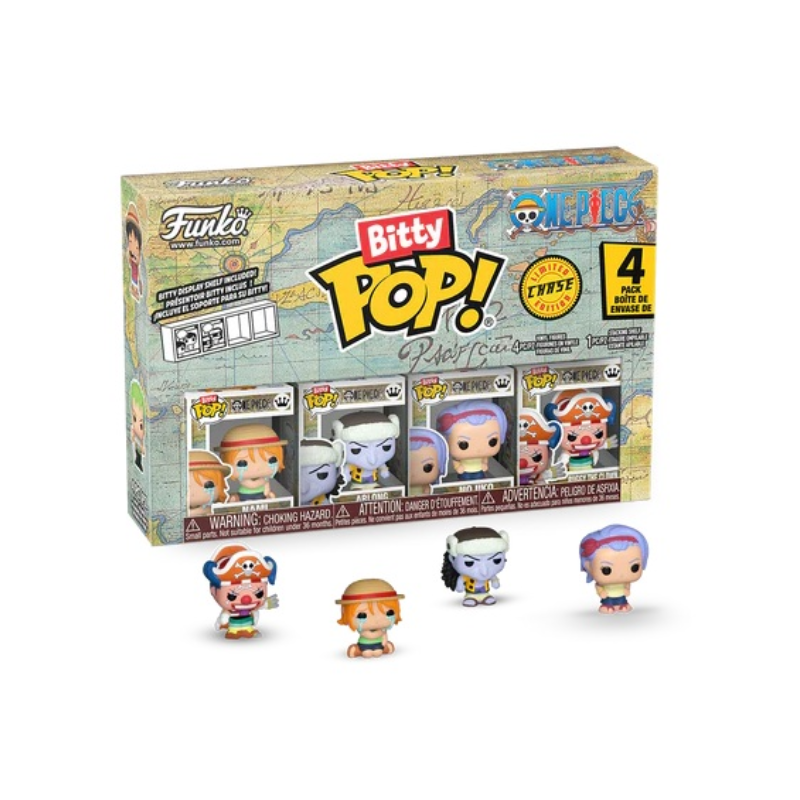Pack de 4 Figurines Bitty Pop One Piece