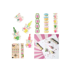 Set de 4 Mini surligneurs Kawaii