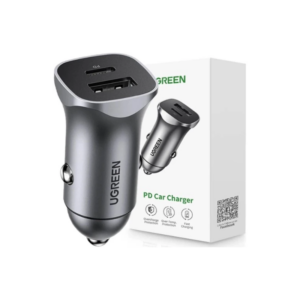 Chargeur de Voiture 30w USB-a + USB-c 2 Ports