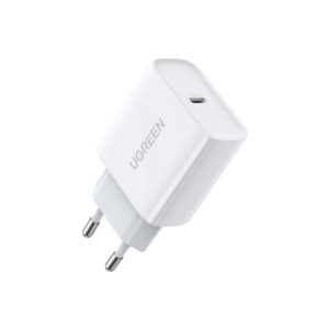 Chargeur Secteur 1 Port USB-c 20w - Blanc