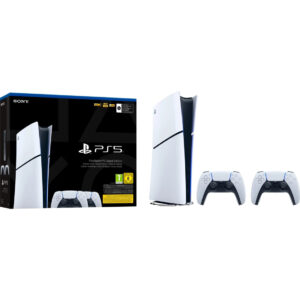 Console PS5 Slim Digitale avec 2 Manettes