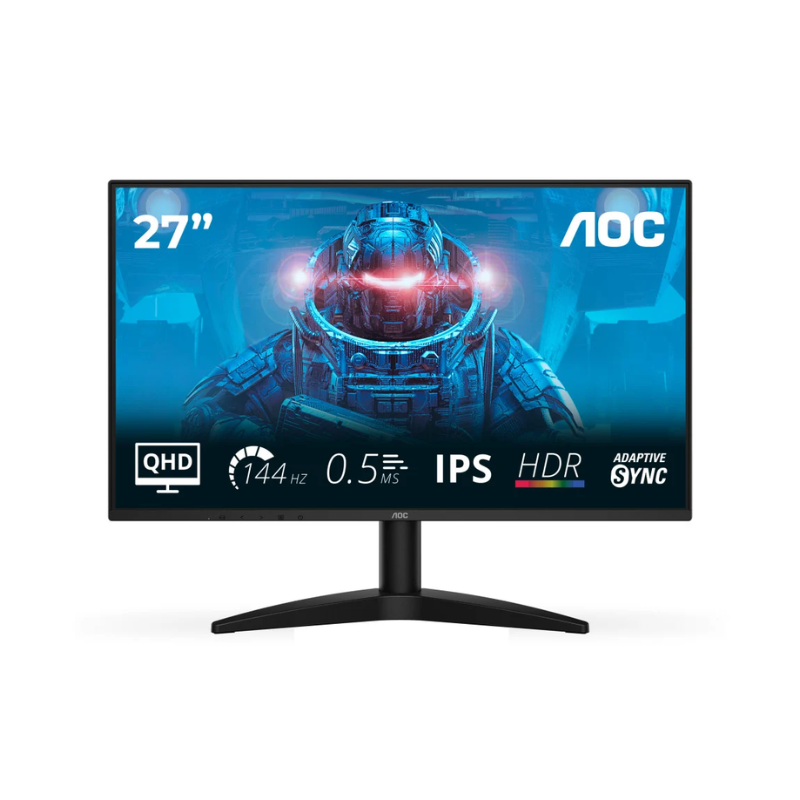 Écran Gaming 27" Quad HD AOC - Noir